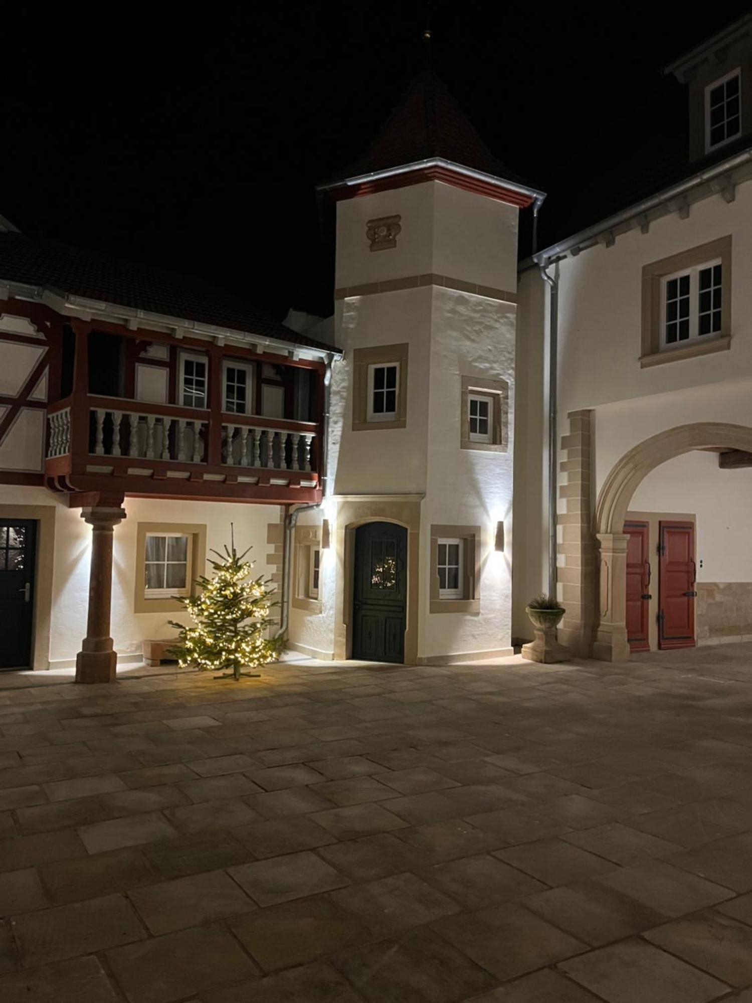 Karlbacher Domizil Ferienwohnungen Grosskarlbach Dış mekan fotoğraf
